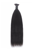 Yaki Bulk Human Hair For Braiding Natural Black BU33