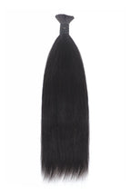 Yaki Bulk Human Hair For Braiding Natural Black BU33